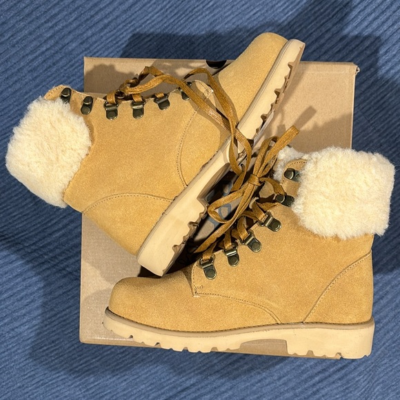 BEARPAW SAM WHEAT Size 8 W NWT - Picture 7 of 10